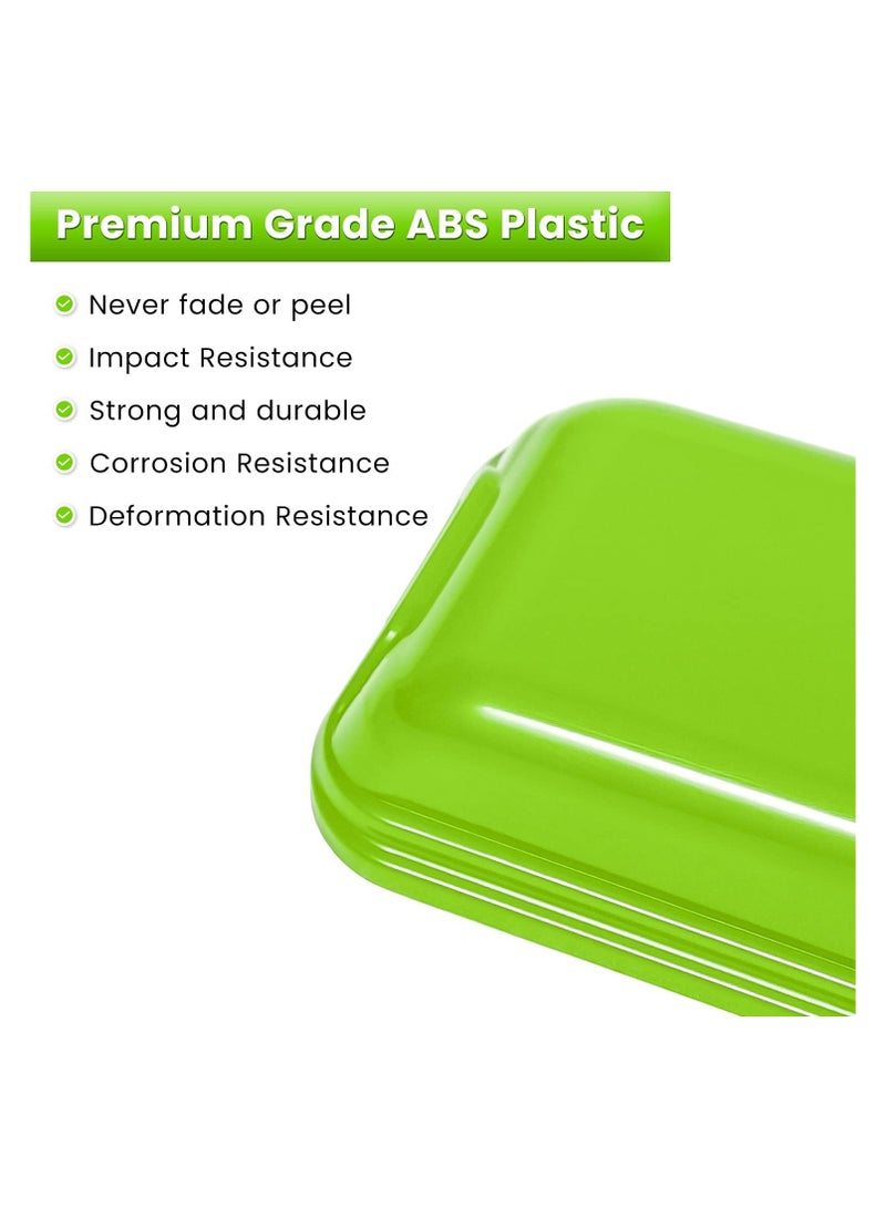 Bukela Exterior Hood Bonnet Cover Trim for Jeep Wrangler JL JLU Sports Sahara Freedom Rubicon Unlimited Gladiator JT 2018-2022 2-Door 4-Door (Green, 2 Pieces) - Image 4