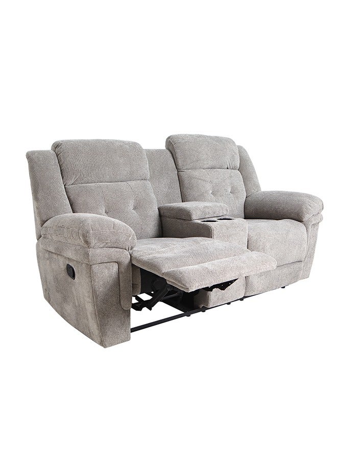 Recliner Armchair 2 Seater Ash - Image 4