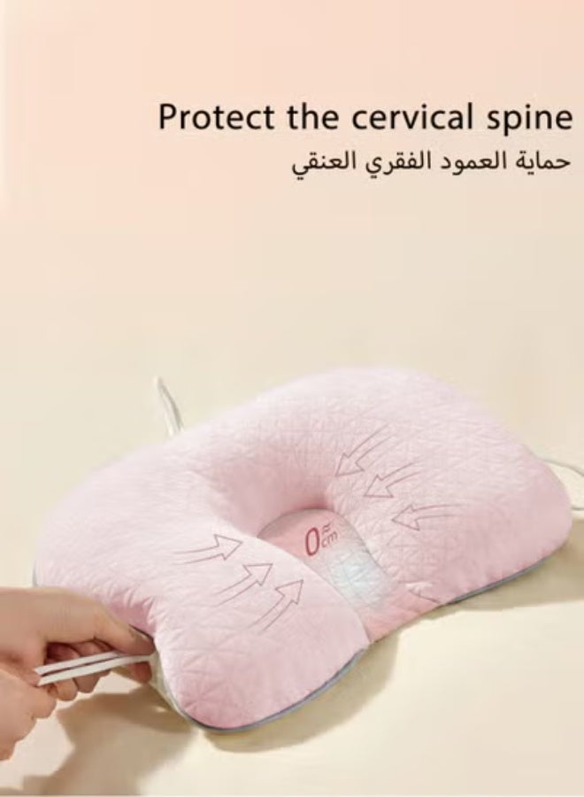 Jourvent Baby pillow for newborns, (0-12 months) Prevents flat head, Nursery head shaping, Baby pillow, Head protection support - Image 4