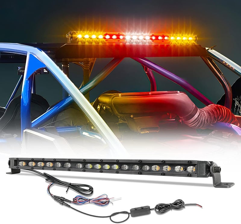 OFFROADTOWN 20" LED Chase Light Bar - UTV Rear Light Bar with Emergency Strobe and Signal Functions - Image 1