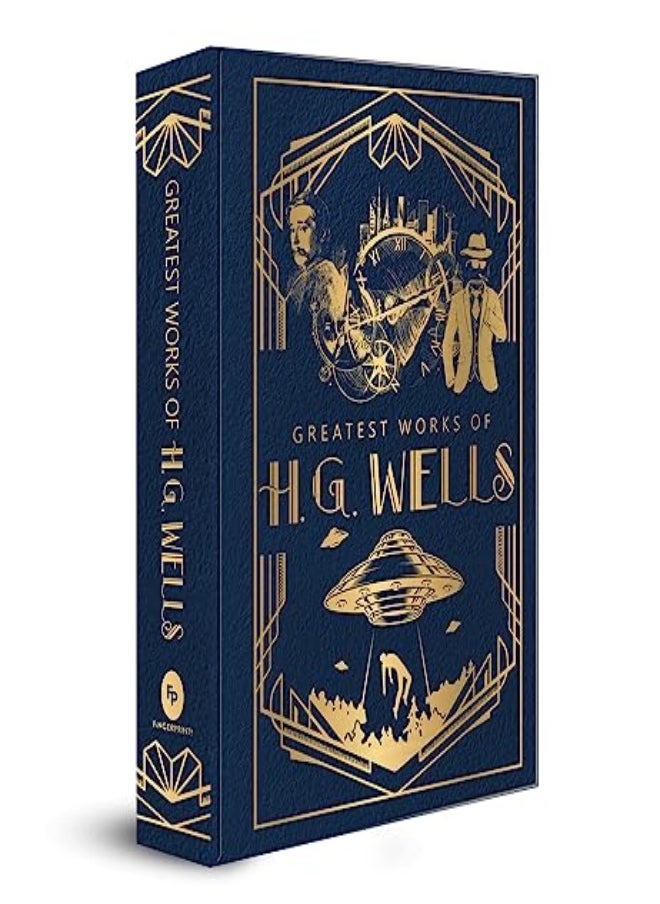 أعظم أعمال Hg Wells Deluxe Hardbound Edition 