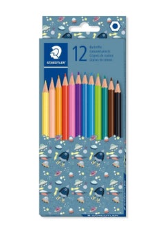 STAEDTLER 12-Piece Hexagonal Colour Pencils Assorted Packing  - Image 1