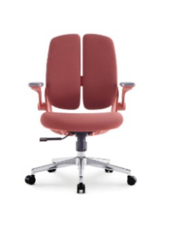 وبليك فيانسيه كرسي مكتب جلد احمر