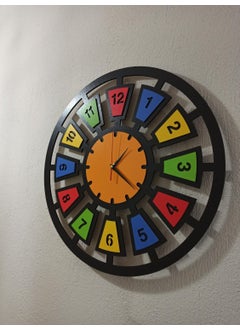 ALDA Colorful Prepaid Wall Clock 49 cm  - Image 4