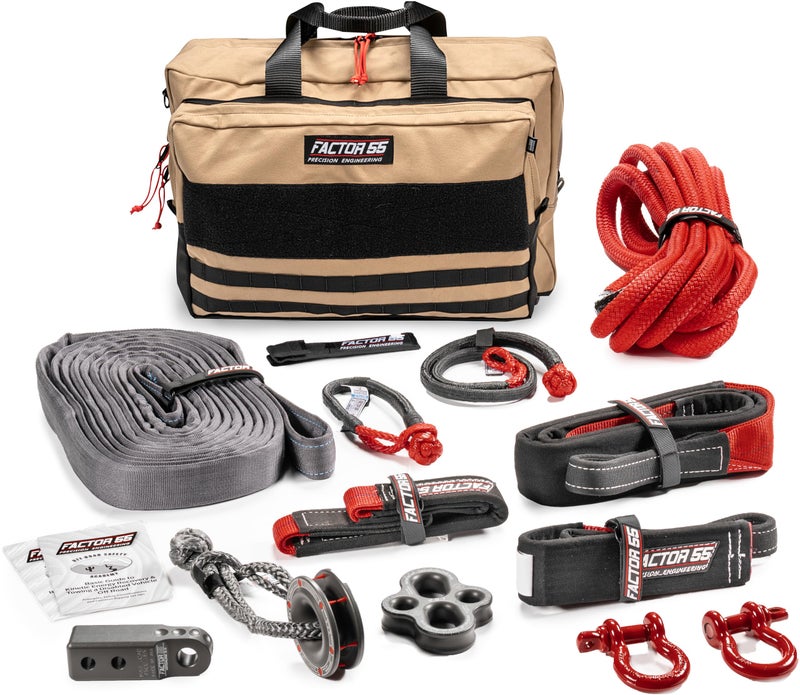 Factor 55 مجموعة استرداد كبيرة الحجم مزودة بميزات كاملة من فاكتور 55 للمتسابقين المتقدمين مع رابط جر رمادي - Image 5