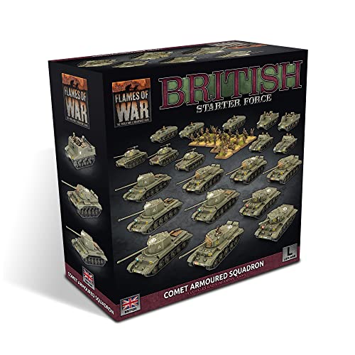 Flames of War British Comet Armoured Squadron - Image 1