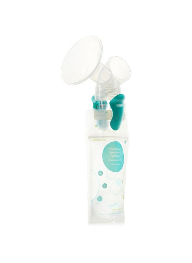 Evenflo Feeding Advanced Breast Milk Storage Bag Adapters for Breast Pumps (Pack of 2) - Image 4