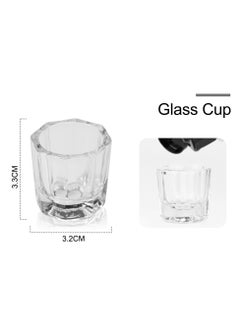 Rosalind 3 Color Acrylic Powder and Acrylic Liquid Professional Nail Art Set with Caving Pen and Glass Cup  - Image 5
