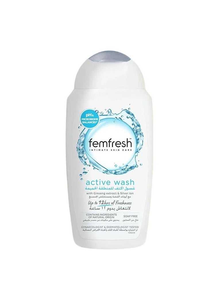Femfresh Ultimate Care Intimate Wash Active Refreshing - 250ml