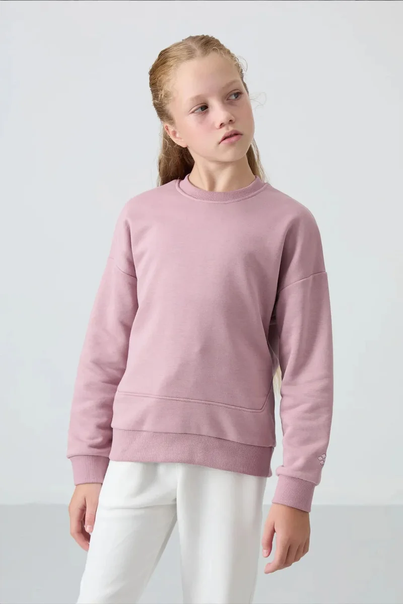 TOMMY Youth Unisex Cotton-Blend Sweatshirt