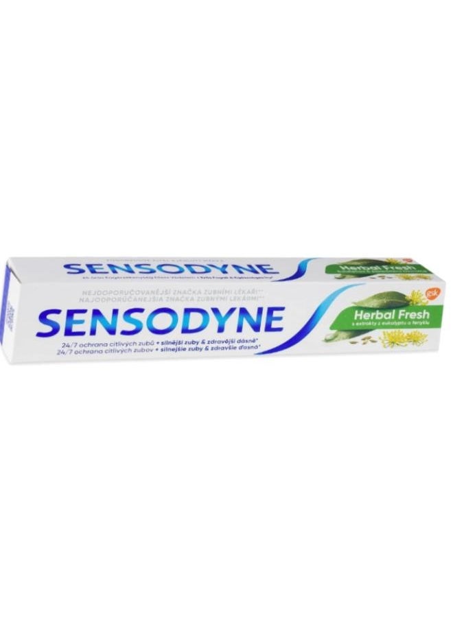 Sensodyne SENSODYNE PASTE HERBAL FRESH 75ML  - Image 1