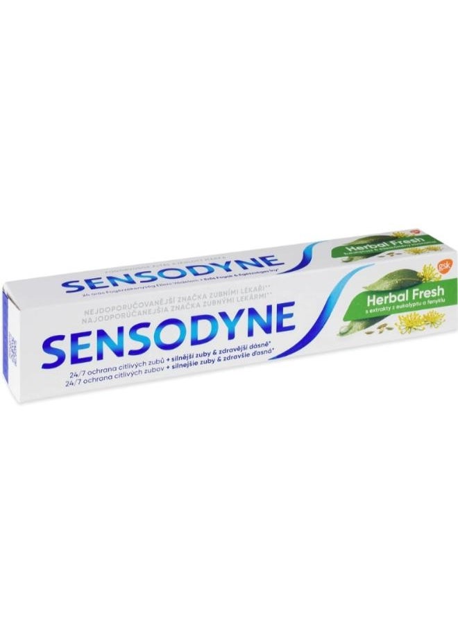 Sensodyne SENSODYNE PASTE HERBAL FRESH 75ML  - Image 2
