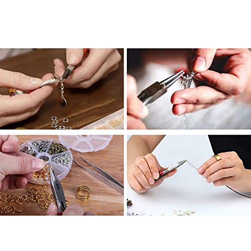 ALEXCRAFT Sterling Silver Jump Rings for Jewelry Making 4mm 5mm 6mm 925 Sterling Silver Open Jump Rings for DIY（60 PCS） - Image 2