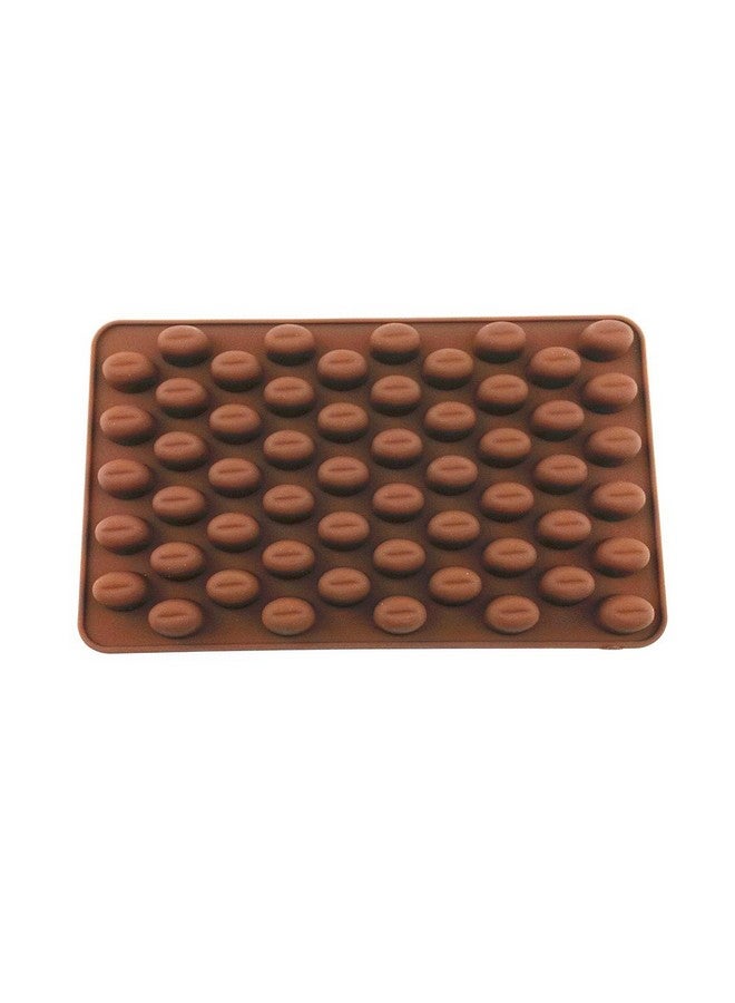 Yueton 55 Cavity Silicone Coffee Beans Mold Chocolate Candy Ice Cube Tray Cake Decoration Bakeware Mould Maker - Image 1