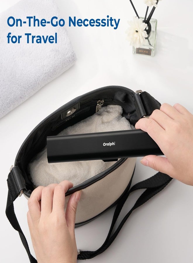 Oralphi Aluminum Toothbrush Travel Case, Portable Travel Toothbrush Holder, Durable Manual Toothbrush Box Container for Traveling, Bathroom, Camping, Business Trip-Black - Image 4