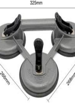 KNP KNP Light Duty Glass Suction Cup 3 Plate is a versatile tool designed to assist with the handling and lifting of glass and other smooth non porous surfaces.  - Image 2