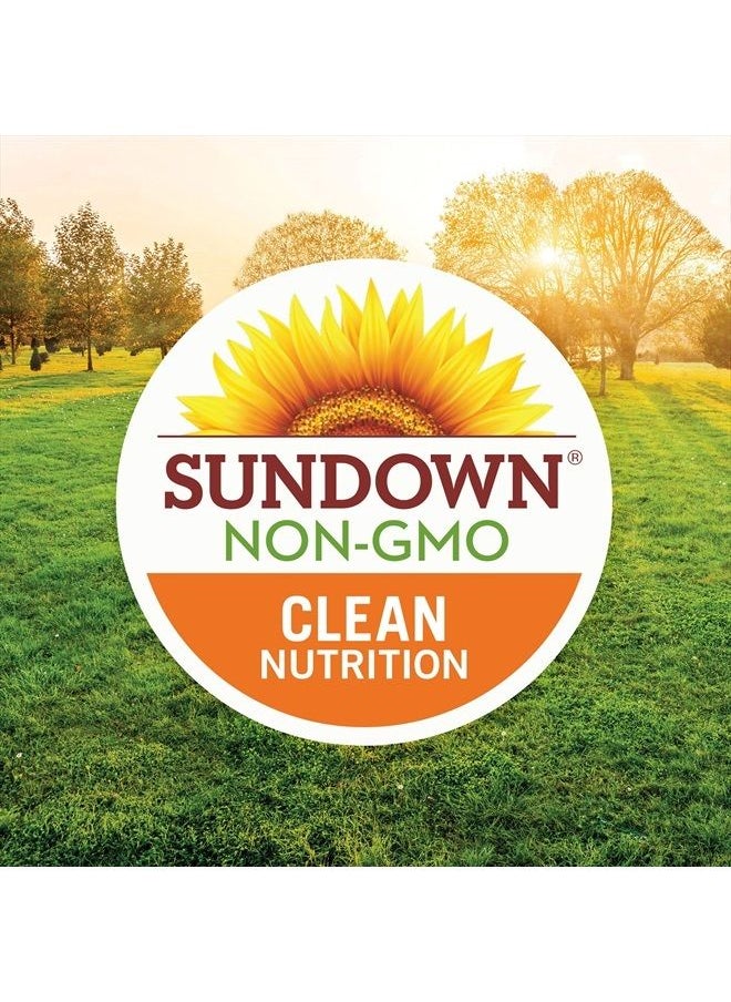 Sundown - Fish Oil 1000 mg, Omega 3 Dietary Supplement, Supports Heart Health, 200 Softgels - Image 1