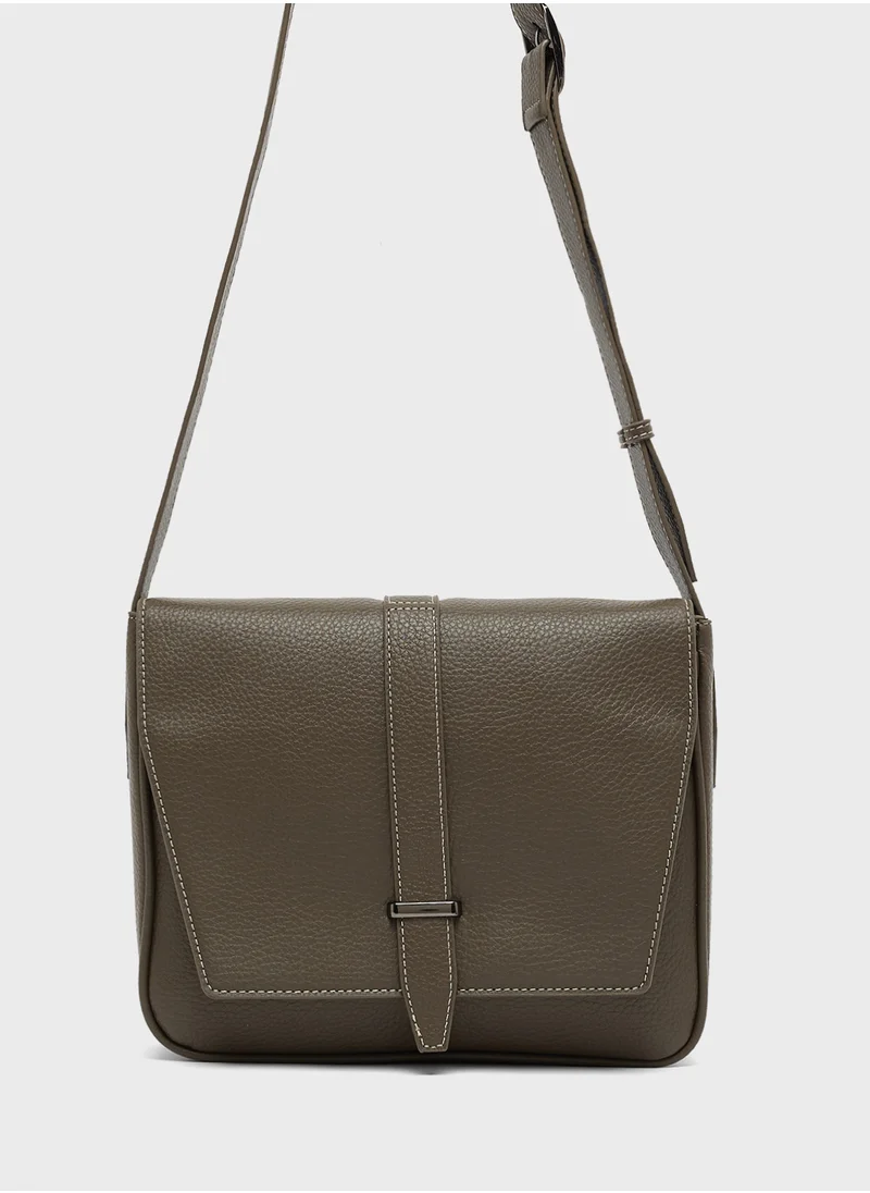 Robert Wood Casual Crossbody Messenger Bag