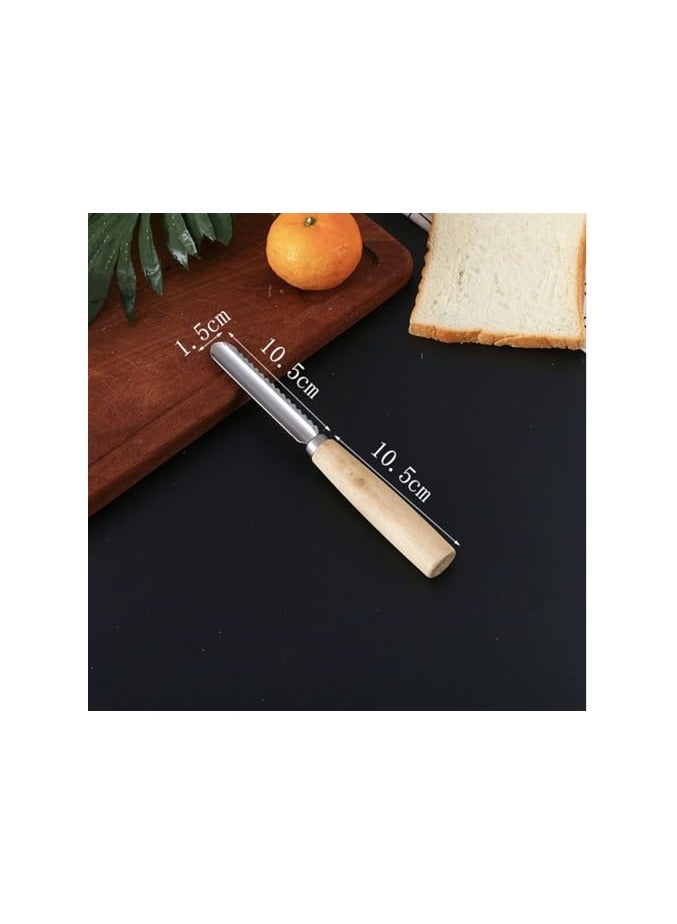 erorex 2 pcs zucchini pumpkin vegetable corer stainless steel corer tool kitchen filler vegetable vegetable seed remover corer tool gadget drill bit - Image 2