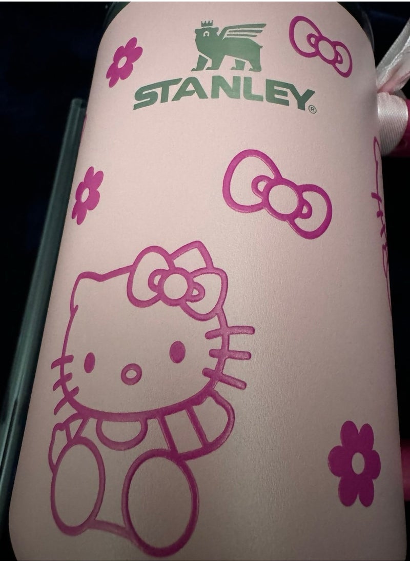 Stanley - Hello Kitty Stanley Tumbler 40 Oz Quencher H2.0 FlowState - Image 1