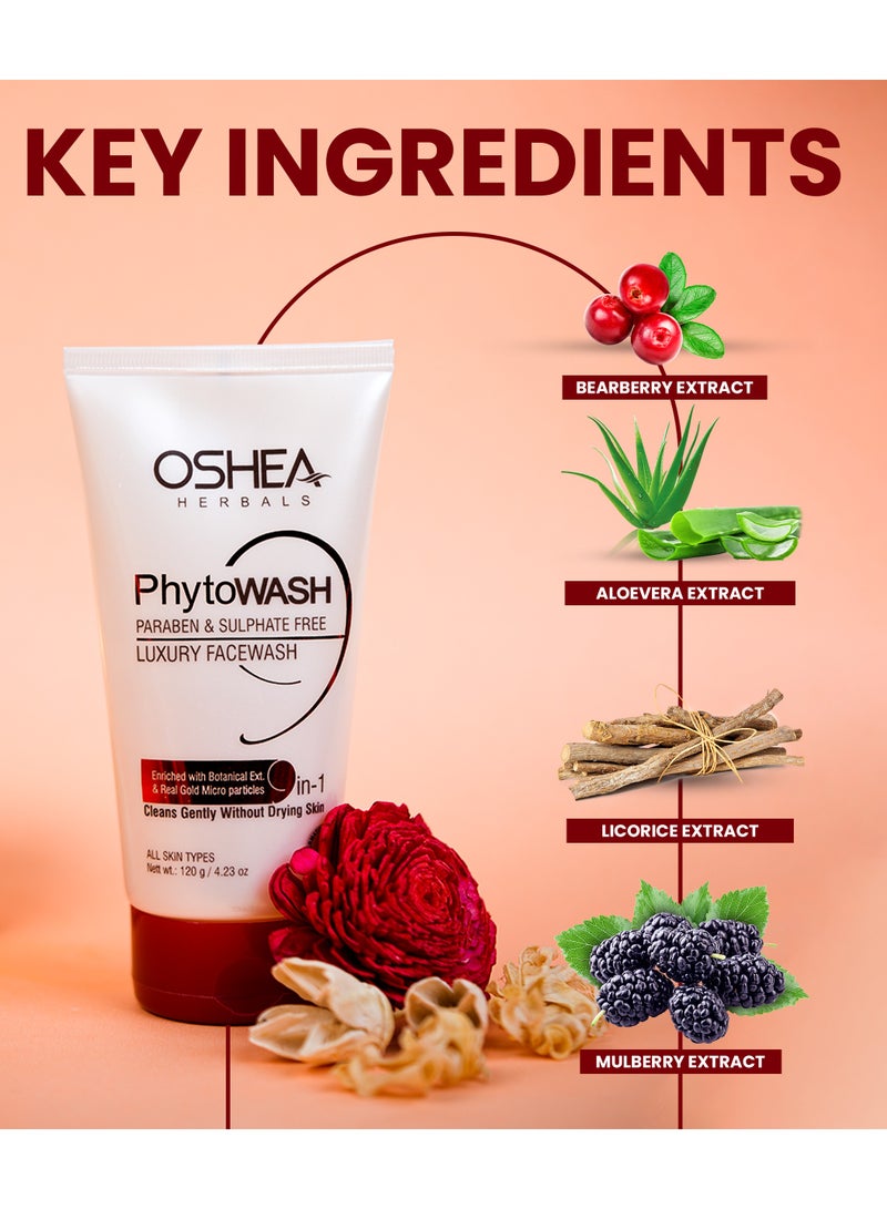 OSHEA Herbals Phytowash Facewash 120 g - Image 2