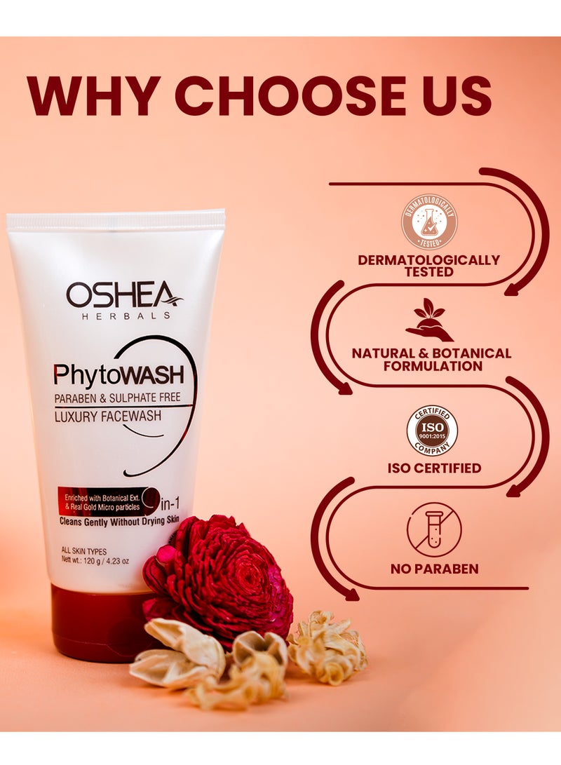OSHEA Herbals Phytowash Facewash 120 g - Image 4