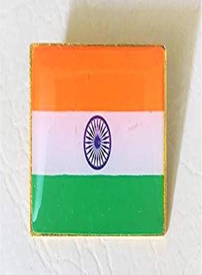 KariGhar Indian Flag Badges (Rectangle Magnet Badge) for Independence Day/Republic Day & Other Events ( Pack Includes 25 Badge) (Pack of 25) - Image 3