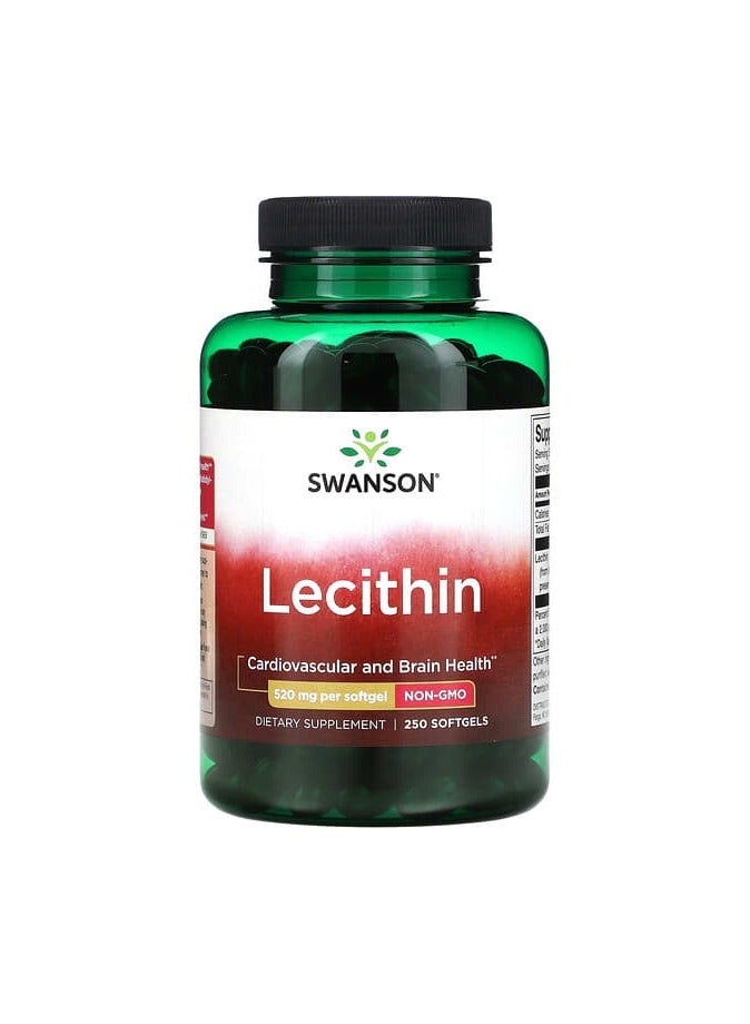 Lecithin, 520 mg, 250 Softgels