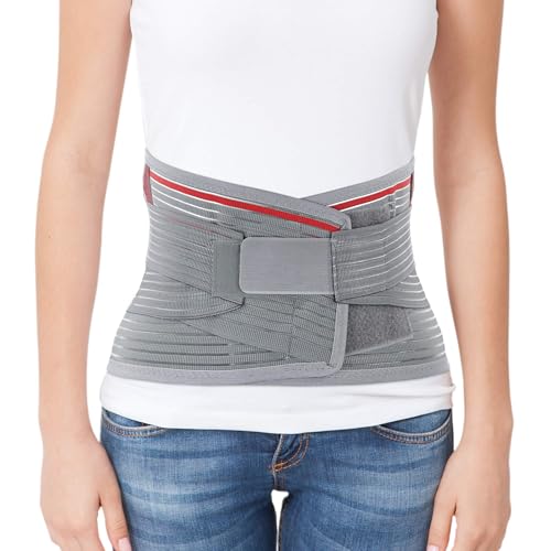 ORTONYX Back Brace With Lumbar Support Pad - Medical Grade Lumbosacral Belt for Men and Women - with Lumbar Pad, Lower Back Pain Relief, Herniated Disc, Sciatica, Degenerative Disc Disease - Image 4