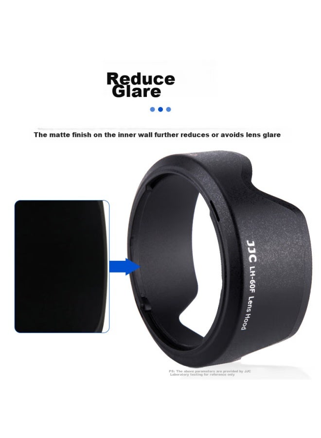 JJC Lens Hood For Canon Rf-s 18-150 Is Stm, 55mm Lens, Compatible With R7 R10 R50 R100 Cameras, Ef-m 18-150 Lens, M50ii - Image 3