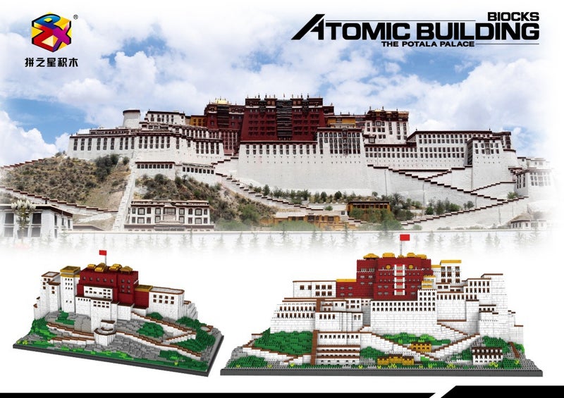 Star Micro-Particle Building Blocks Toy Assembly 9922-9924 Potala Palace Notre Dame De Paris Great Wall Delivery - Image 3