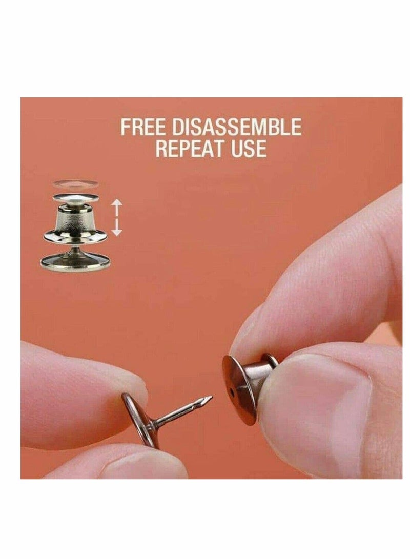 Adjustable Nail-Free Waist Buckle, Waist Buckle Extender Set Jeans Extender Waist Extender Button for Pants Jeans, The Best Tool to Tighten Pants and Skirts 3 Set - Image 5