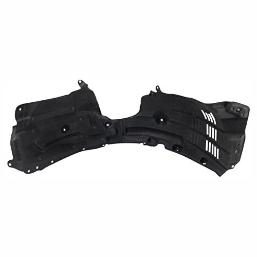 TRQ Front Left Inner Fender Liner Black Drivers Side Compatible with 2020-2023 Toyota Highlander TO1248240 - Image 2