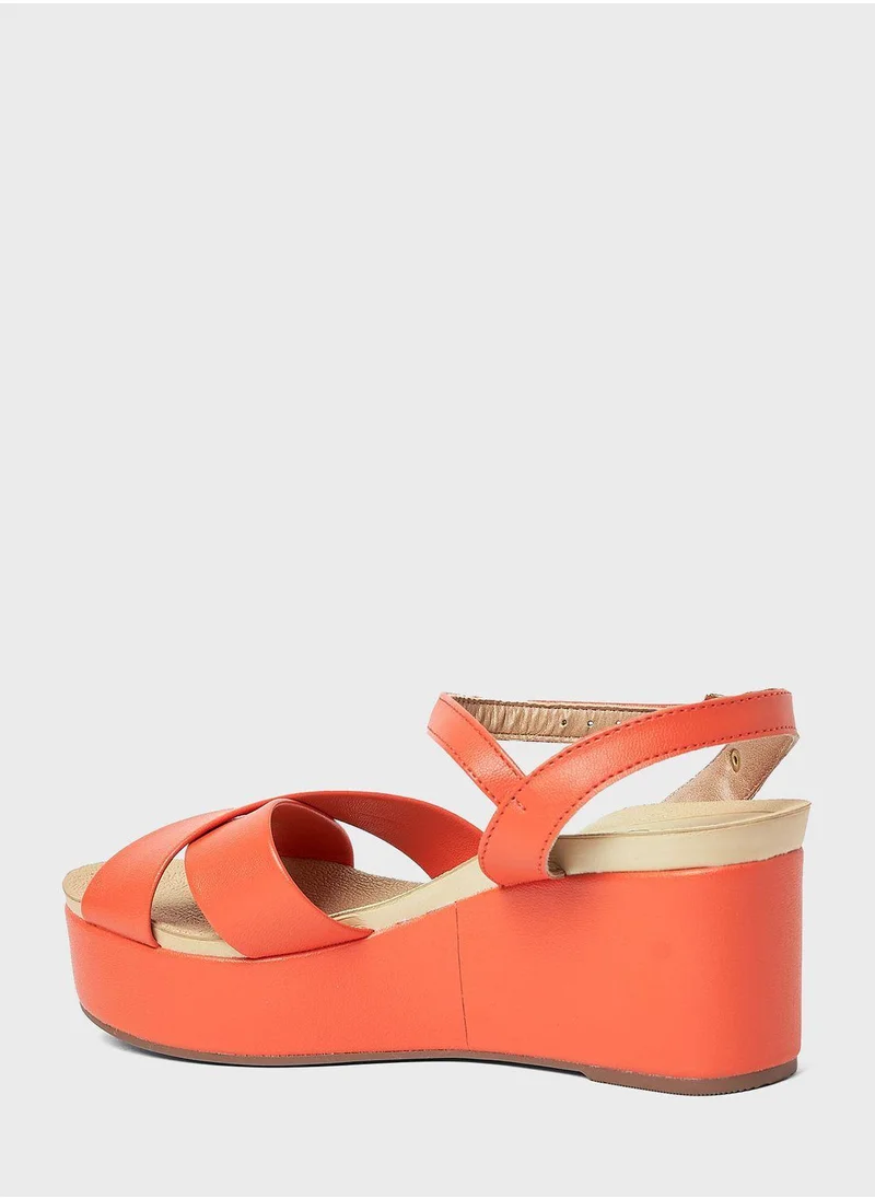 بيرا ريو Multi Strap  Wedge Sandals