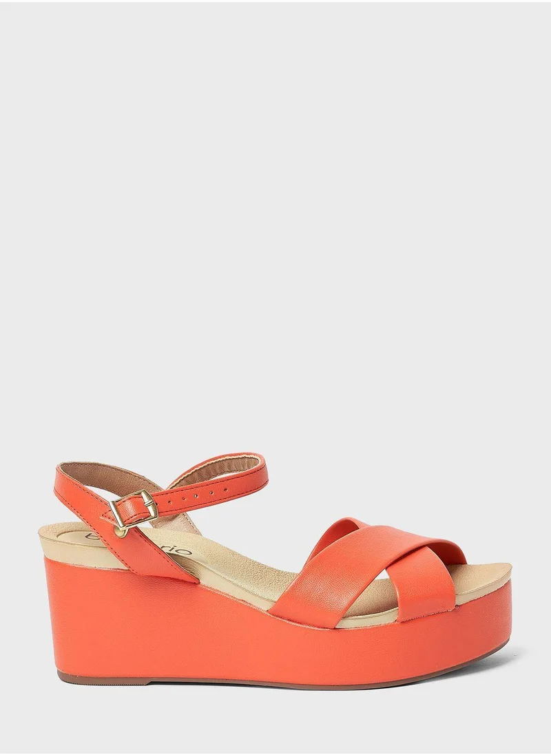 بيرا ريو Multi Strap  Wedge Sandals