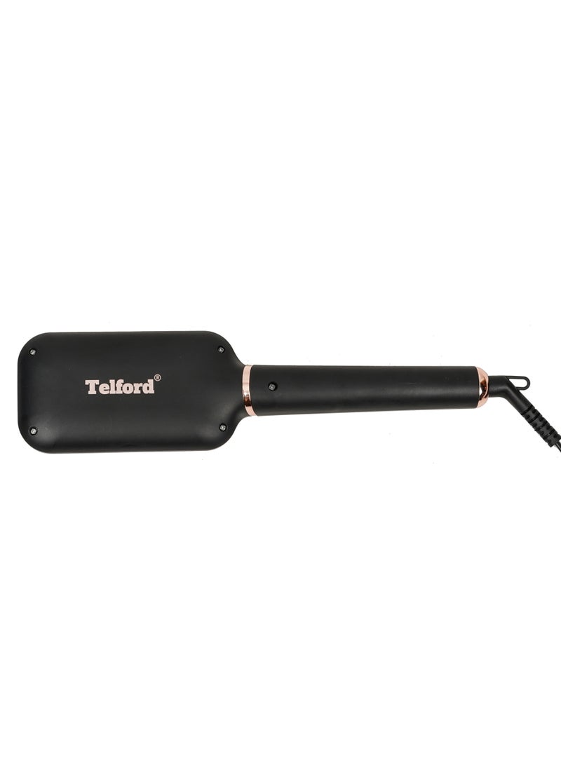 TELFORD Professional Hair Straightening with argan oil infused gold ceramic bristles Model : HSB-302 - Image 3