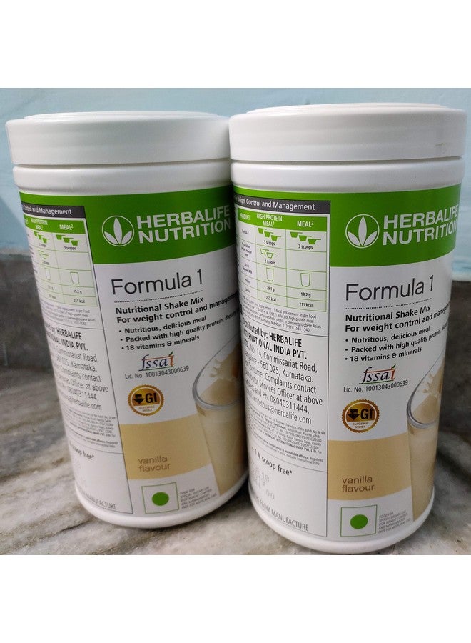 Herbalife Nutrition Formula 1 Nutritional Vanilla Shake (1 Kg) - Pack of 2