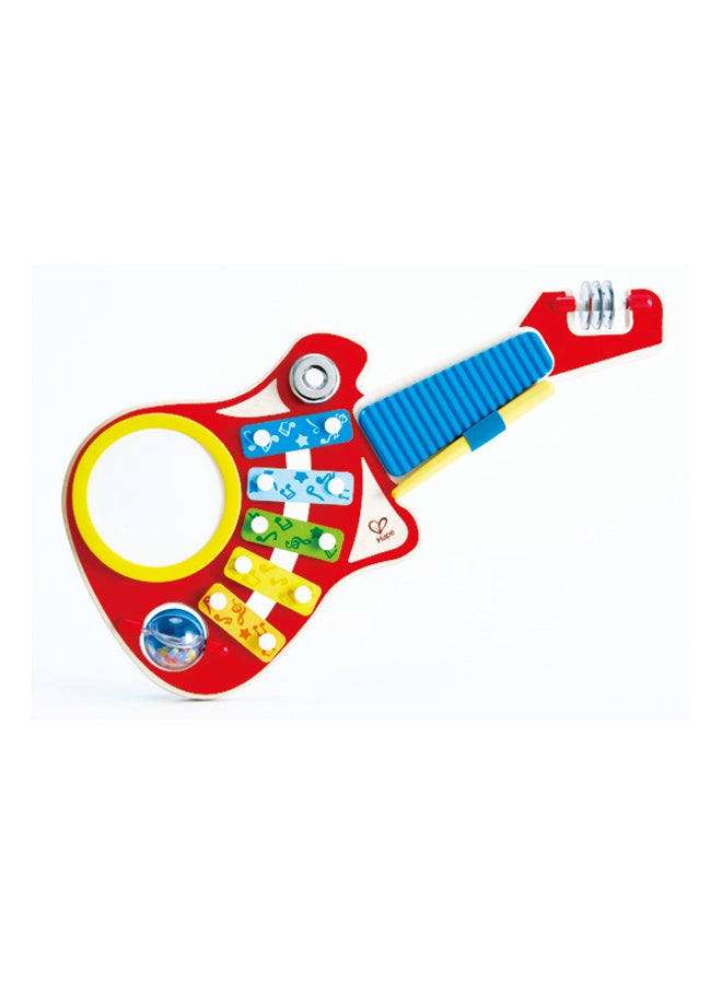 Hape هبي 6 في 1 صانع الموسيقى | لعبة موسيقية ملونة على شكل قيثارة تحتوي على 6 آلات موسيقية للأطفال من عمر 18 شهرًا فما فوق - Image 1