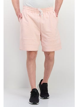 Sovereign Code Men Regular Fit Drawstring Textured Shorts, Pink  - Image 1