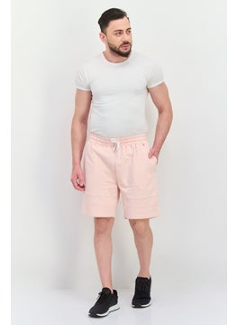Sovereign Code Men Regular Fit Drawstring Textured Shorts, Pink  - Image 4