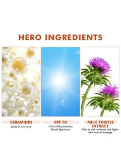 CONSCIOUS CHEMIST Sunscreen SPF 50 | 150g | Sunscreen for Oily Skin, Instant Cooling, De-tan SPF Body Lotion, Niacinamide with Ceramides & Betaine, UVA/UVB Protection, Reduces Dark Spots, All Skin Types  - Image 3