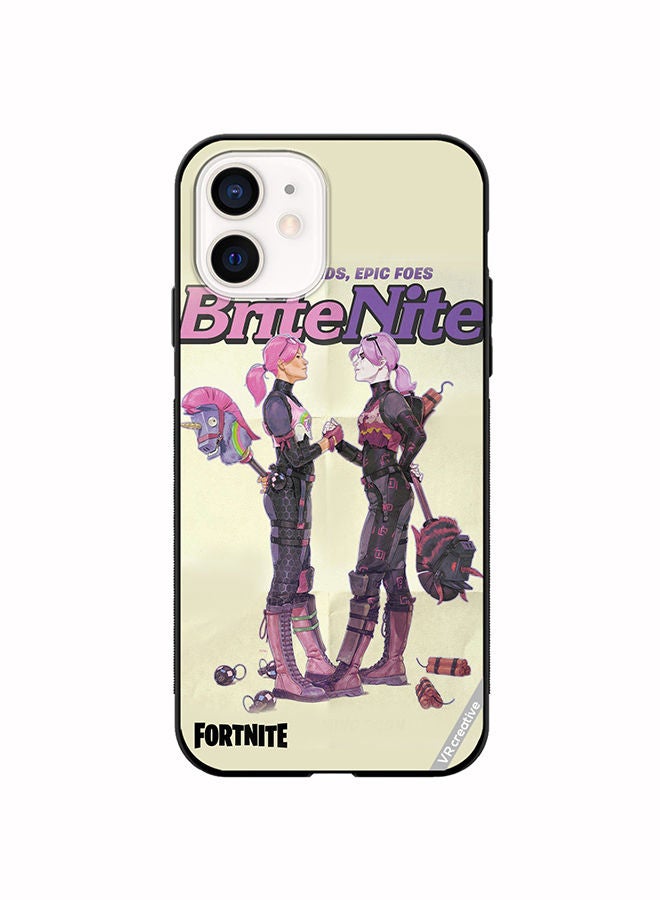 VR CREATIVE Protective Case Cover For Apple iPhone 12 mini Bright Bomber Design Multicolour - Image 1