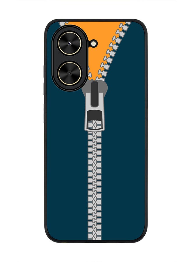 Stylizedd For Xiaomi Poco C71 / Redmi A5 4G Case,Slim fit Camera Protection, Shockproof Thin Phone cover  - Zipper