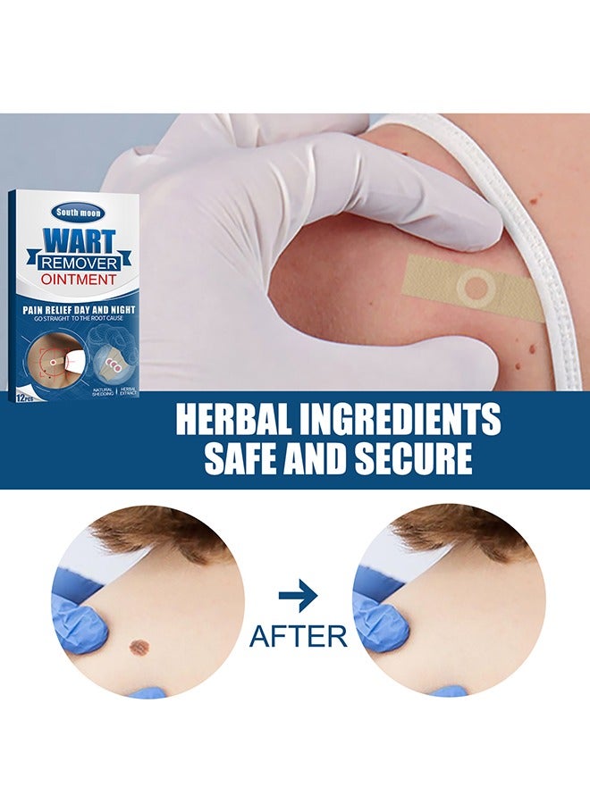 ساوث مون 12 قطعة جص إزالة الذرة القدم ، المكونات الطبيعية ، خبير العناية بالقدم ، علاج النسيج الأخمصي ، تخفيف الألم من النسيج ، الذرة ، البثور ، احتكاكات الكعب - Image 4