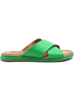 Fast Step Leather Women's Flat Slippers 657ZA2444  - Image 1