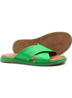 Fast Step Leather Women's Flat Slippers 657ZA2444  - Image 3