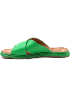 Fast Step Leather Women's Flat Slippers 657ZA2444  - Image 2