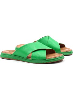 Fast Step Leather Women's Flat Slippers 657ZA2444  - Image 4