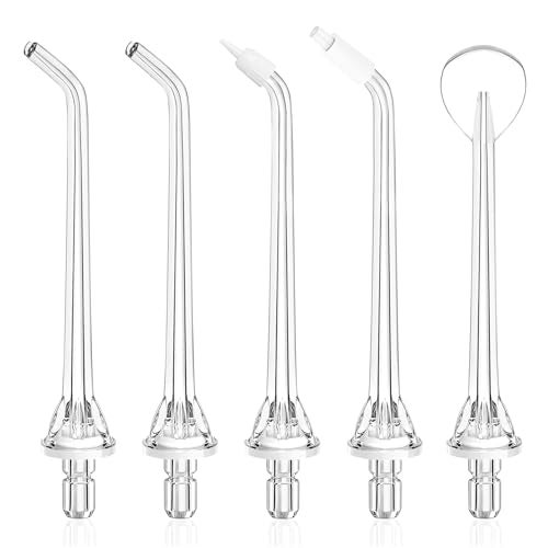FUNSEE Replacement Tips for Bitvae C2C5C6 Water Flosser Replacement Heads Oral Irrigator Jet Tips with Storage Case Only CompatibleC2 C5C6 Water Flosser - Image 1