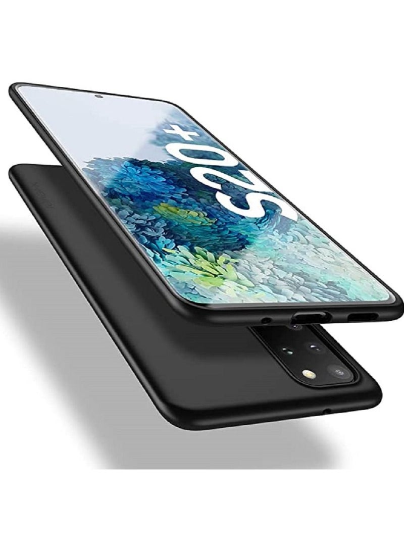 IAF Silicone Anti-Shock Protective Case For Samsung Galaxy S20 Plus 5G Black - Image 1
